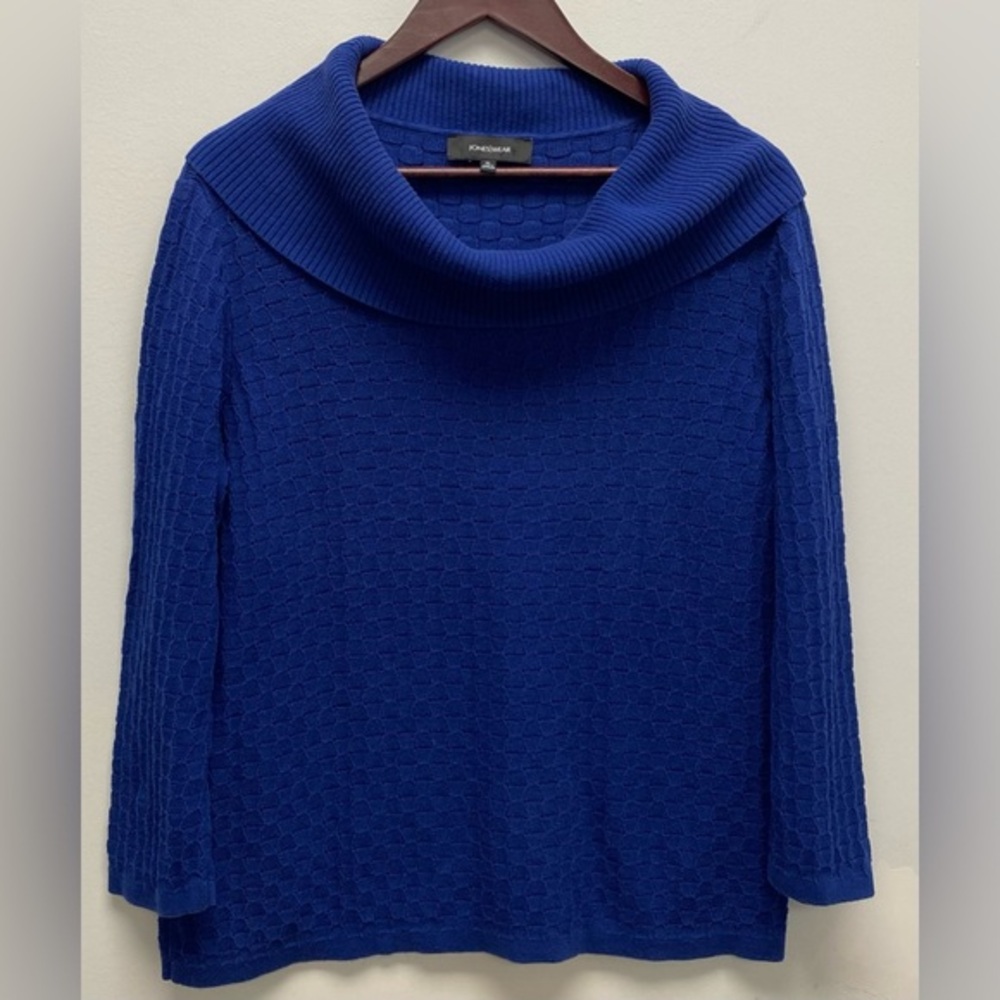 💙 Jones Wear Textured Cowl Neck Sweater 💙 - XL